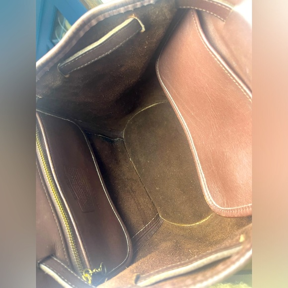 COACH Vintage Drawstring backpack. #9994 - Picture 6 of 7